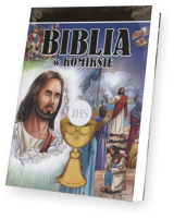 Biblia w komiksie (Biblia w komiksie w obwolucie komunijnej)