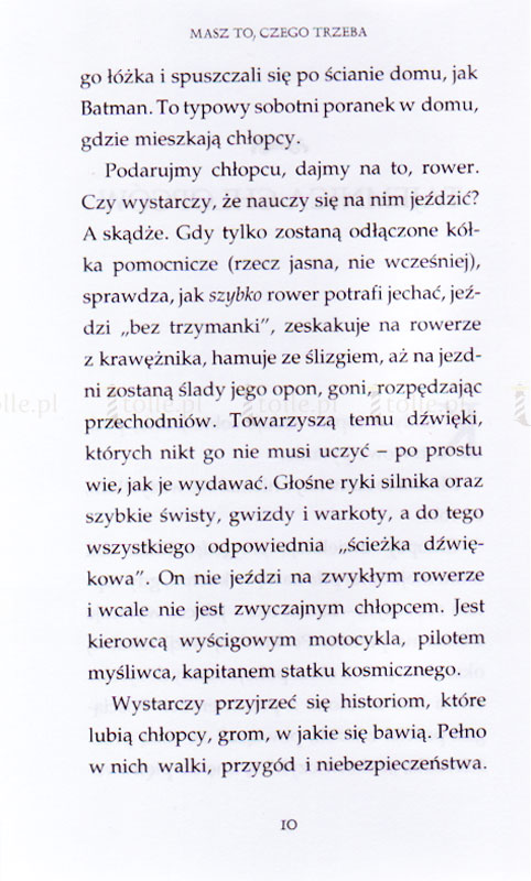 Masz to, czego trzeba. Co powinien wiedzieć każdy ojciec - Klub Książki Tolle.pl