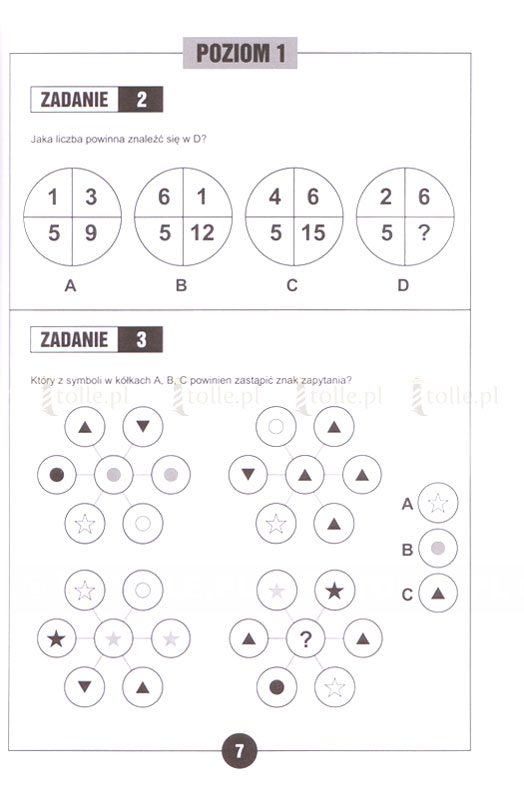 400 testów IQ łamigłówek zagadek logicznych i zadań matematycznych - Klub Książki Tolle.pl