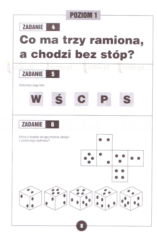 400 testów IQ łamigłówek zagadek logicznych i zadań matematycznych - Klub Książki Tolle.pl