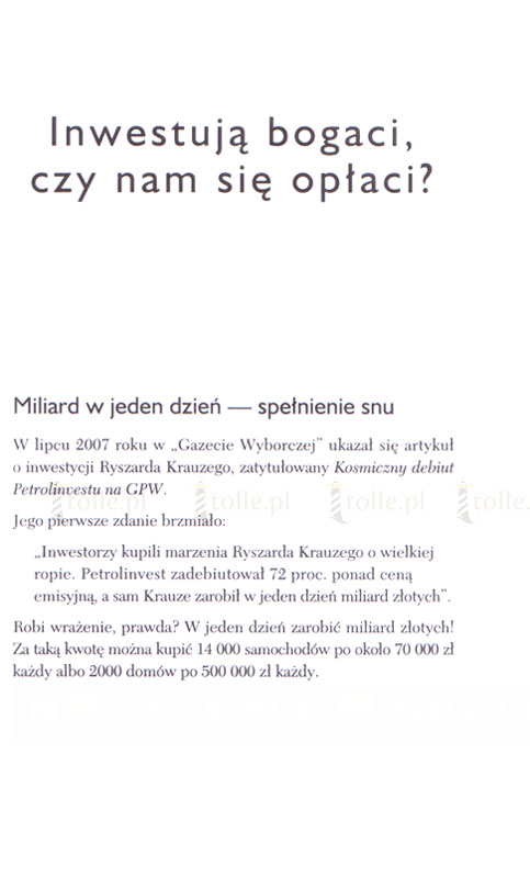 Milion w zasięgu ręki. Poradnik zarządzania finansami - Klub Książki Tolle.pl