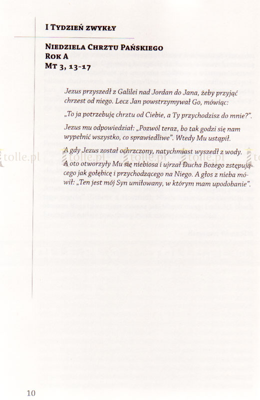 Modlitwa Ewangelią na każdy dzień. Tom 3. Okres Zwykły (tygodnie I-XVII) - Klub Książki Tolle.pl