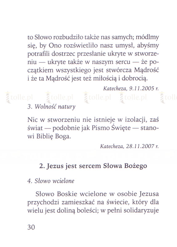 Myśli o Słowie Bożym - Klub Książki Tolle.pl