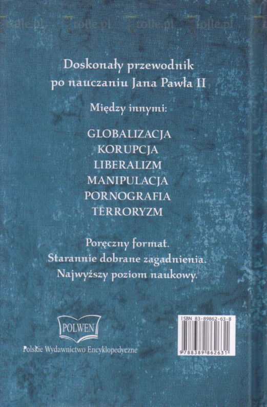 Nauczanie moralne Jana Pawła II. Społeczeństwo - Klub Książki Tolle.pl