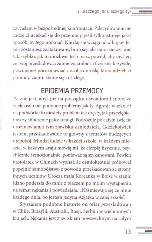 Nie daj się gnębić! Jak bronić się przed poniżaniem, zastraszaniem, dręczeniem i innymi formami przemocy rówieśniczej - Klub Książki Tolle.pl