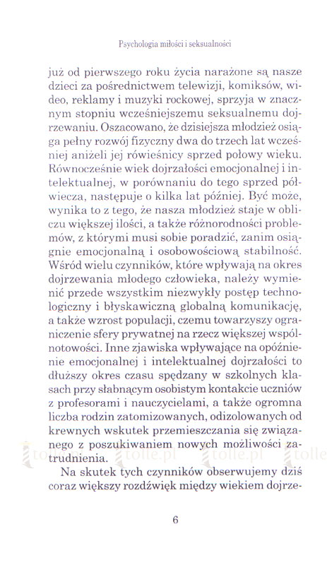 Psychologia miłości i seksualności. Seria: Psychologia i wiara - Klub Książki Tolle.pl