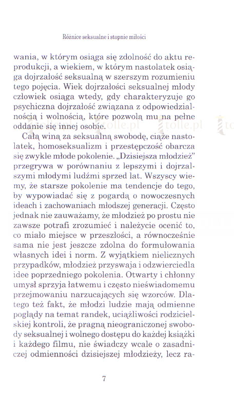 Psychologia miłości i seksualności. Seria: Psychologia i wiara - Klub Książki Tolle.pl