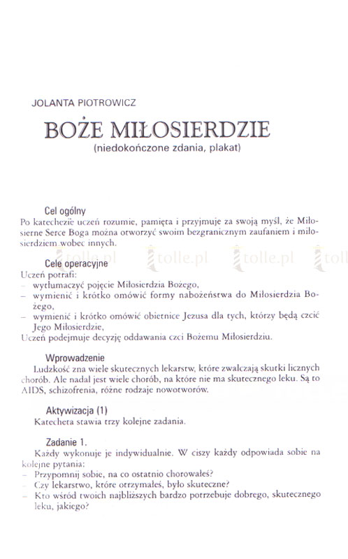 Rok liturgiczny cz.2. Scenariusze katechez z wykorzystaniem metod aktywizujących - Klub Książki Tolle.pl