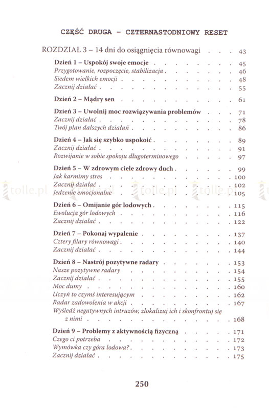 Równowaga. Jak stać się bardziej opanowanym, spokojnym i szczęśliwym w 14 dni - Klub Książki Tolle.pl