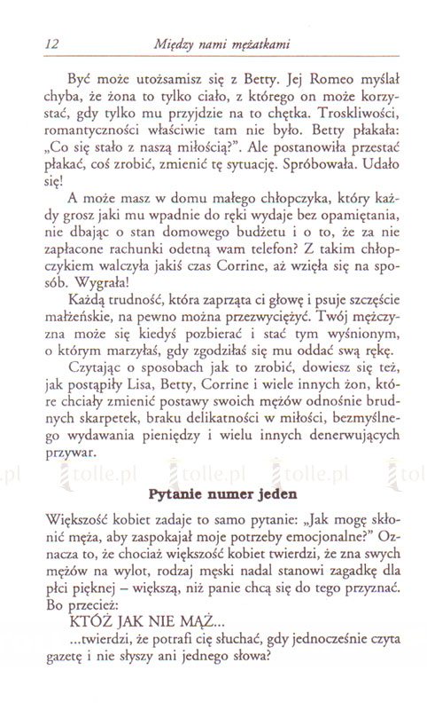 Sztuka bycia kobietą czyli o kobiecych sposobach wpływania na mężczyzn - Klub Książki Tolle.pl