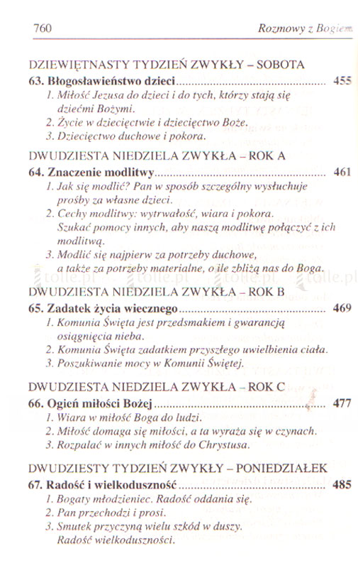 Rozmowy z Bogiem. Tom IV: Okres zwykły, Tygodnie XIII-XXIII - Klub Książki Tolle.pl