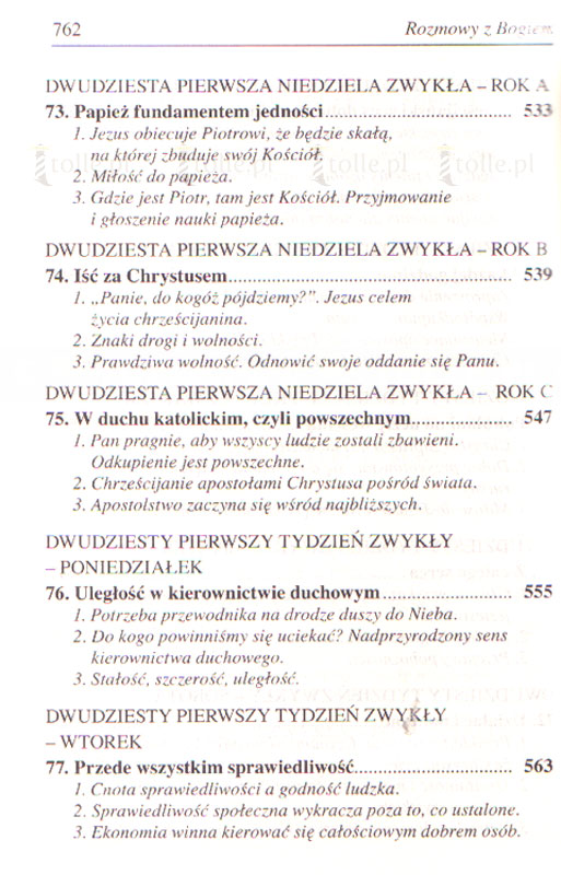 Rozmowy z Bogiem. Tom IV: Okres zwykły, Tygodnie XIII-XXIII - Klub Książki Tolle.pl