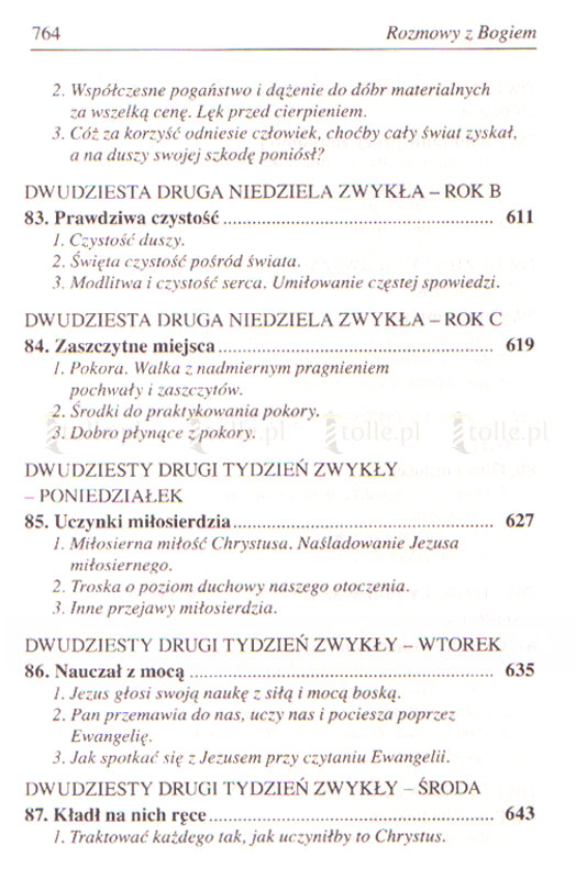 Rozmowy z Bogiem. Tom IV: Okres zwykły, Tygodnie XIII-XXIII - Klub Książki Tolle.pl