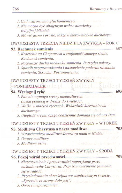 Rozmowy z Bogiem. Tom IV: Okres zwykły, Tygodnie XIII-XXIII - Klub Książki Tolle.pl