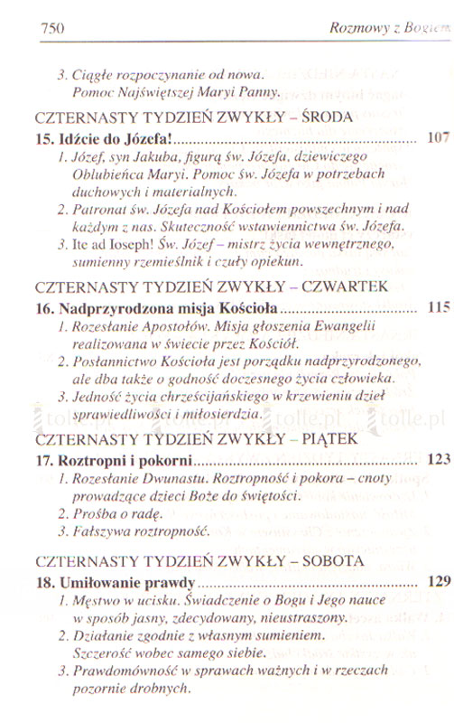 Rozmowy z Bogiem. Tom IV: Okres zwykły, Tygodnie XIII-XXIII - Klub Książki Tolle.pl